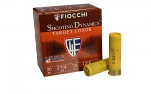 Fiocchi Shooting Dynamics 20 GA 2-3/4"  7/8 oz  #7.5  1210 FPS 25rd box - 20SD75