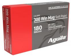 Main product image for Aguila 300 Win Mag 180 gr 20 Per Box/ 10 Cs