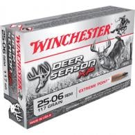 Winchester Deer Season XP Rifle Ammo 25-06 Rem. 117 gr. Ext Point Polymer T - X2506DS