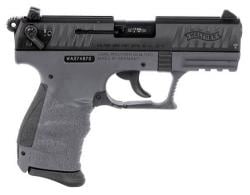 Walther Arms P22 Tungsten Gray/Black 22 Long Rifle Pistol CA Compliant - 5120365