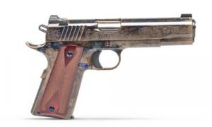 Standard Manufacturing 1911 Case Color Engraved 45 ACP Pistol