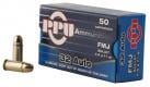 Main product image for PPU Handgun 32 ACP 71 gr Full Metal Jacket (FMJ) 50 Bx/ 20 Cs