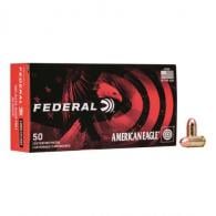 Federal American Eagle Full Metal Jacket 380 ACP Ammo 95gr  50 Round Box - AE380AP