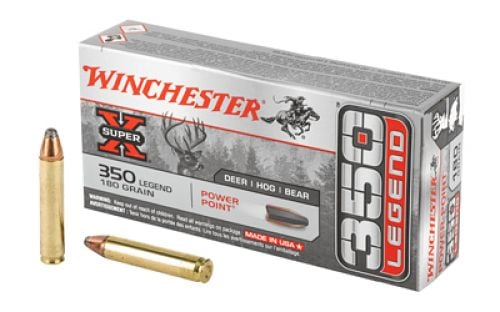 Winchester Super-X Power-Point .350 Legend 180 Grain Centerfire Rifle Ammo