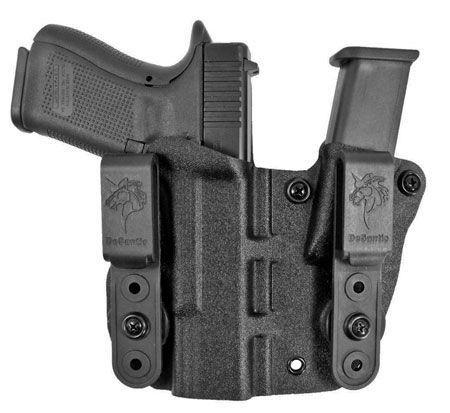 DeSantis Gunhide 160KA8BZ0 Hidden Truth AIWB Black Kydex Belt Clip Fits  Glock 43/43X Right Hand