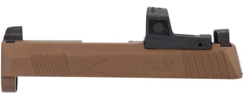 Sig Sauer 8900984 P365X Slide Assembly with Micro-Optics Cut, Coyote Tan Nitride, XRAY3 Day/Night Sights for 9mm 3.1 Barrel