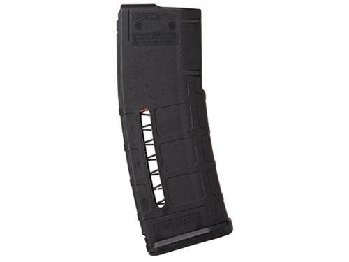 Magpul P-Mag Gen2 AR-15 Magazine, 30rd, Black w/ window