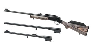 Rossi Youth Trifecta .22 Long Rifle/.243 Winchest/20 Gauge Single Shot Rifle/Shotgun Set  - S2022243YBL