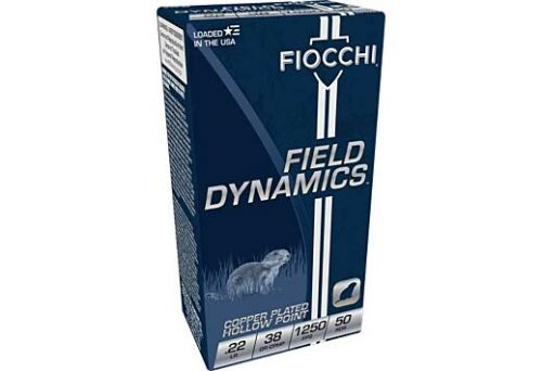 Fiocchi Shooting Dynamics  22 LR 38gr Copper Plated Hollow Point  50rd box