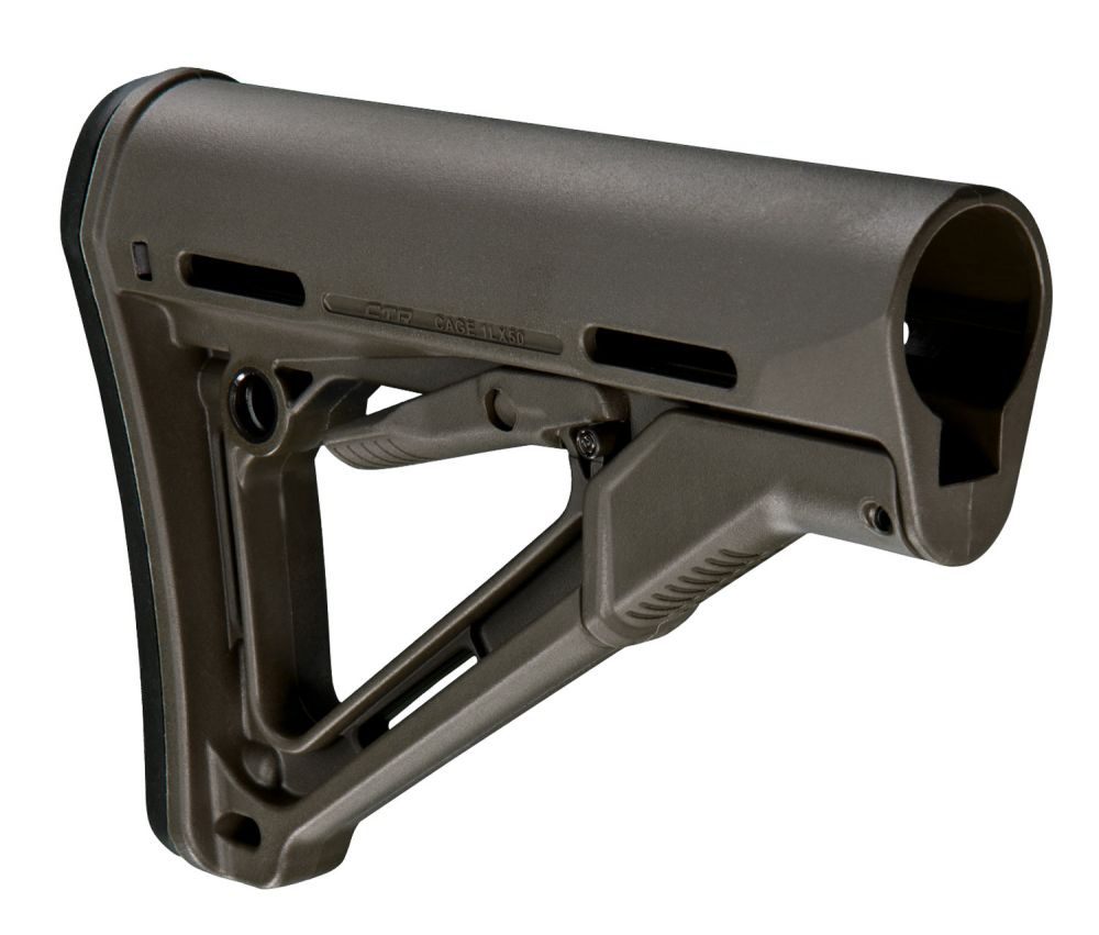 Magpul CTR Carbine Stock OD Green Synthetic for AR15/M16/M4 with 