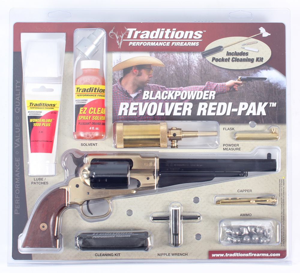 Traditions Precussion Revolver Shooter's Kit