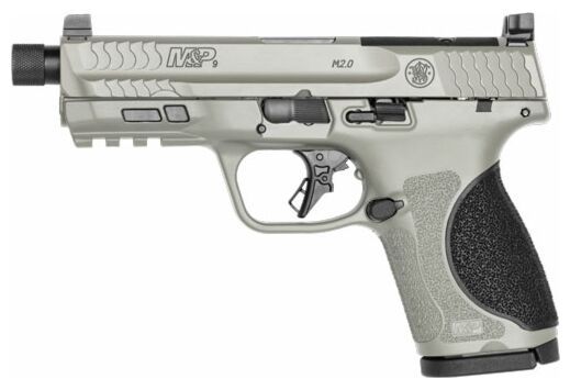 Smith & Wesson M&P9 M2.0 9mm Compact Optic Ready Bull Shark Gray 