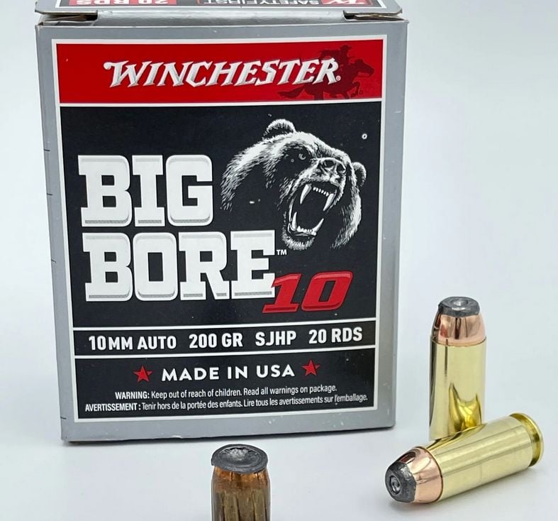 WSC10MMU Winchester Brass 10mm Auto Bag of 100