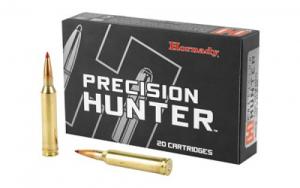 Hornady Precision Hunter 7mm Remington Magnum Ammo 162 GR ELD-X 20 round box - 80636