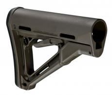 Magpul CTR Carbine Stock OD Green Synthetic for AR15/M16/M4 with Mil-Spec Tube - MAG310-ODG