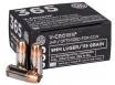 Sig Sauer Elite V-Crown Jacketed Hollow Point 9mm Ammo 115 gr 1050fps 20 Round Box - E9MMA136520