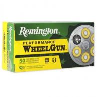 Main product image for Remington Ammunition Performance WheelGun .38 Spc 158 GR Lead Semi-Wadcutter 50 Bx/ 10 Cs