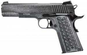 Sig Sauer Airguns 1911 We The People Air Pistol CO2 177 BB 17 Distressed Gray Frame Distressed Aluminum Grip - AIR1911WTP