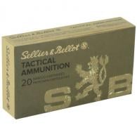 Sellier & Bellot  6.5 CRD 140gr Full Metal Jacket Boat-Tail  20rd box - SB65A
