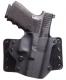 BlackPoint Leather Wing Black Kydex Holster w/Leather Wings OWB fits For Glock 17,22 Right Hand - 100080