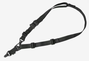 Magpul MS3 Gen2 Sling 1.25" W Adjustable One-Two Point Black Nylon Webbing for Rifle - MAG514-BLK