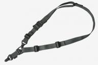 Magpul MS3 Gen2 Sling 1.25" W Adjustable One-Two Point Gray Nylon Webbing for Rifle - MAG514-GRY