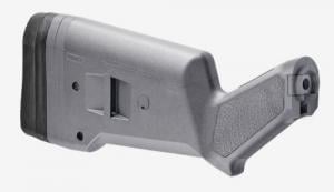 Magpul SGA Stock Fixed Stealth Gray Synthetic for Moss 500, 590, 590A1 12 GA - MAG490-GRY