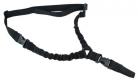 TacFire One Point Sling 30"-40" L Adjustable Double Bungee Black Nylon Webbing for Rifle - SL002B