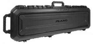 Plano All Weather Double Gun Case 53.5" x 17" x 7" (Exterior) Polymer Black - PLA118521
