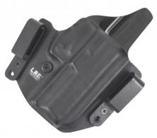 LAG TACTICAL INC Defender Inside-Outisde-The-Waistband Holster S&W Shield Kydex Black - 4007