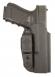 Desantis Gunhide Slim-Tuk IWB Fits For Glock 43 w/Streamlight TLR6 Kydex Black - 137KJOCZ0