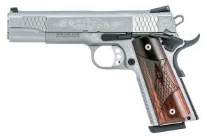 Smith & Wesson 1911 .45 ACP 5" Engraved Frame & Slide 8+1