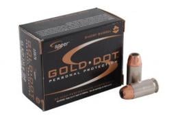 Speer Gold Dot Personal Protection 45 ACP Ammo  230 GR Hollow Point 20rd box - 204
