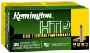 Main product image for Remington Ammunition HTP .38 Spc +P 158 GR Lead Hollow Point (LHP)0 Bx/5 Cs