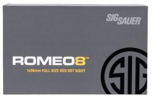 Sig Sauer Romeo8T 1x 38mm Red Dot Sight - SOR81003