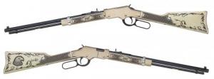 Henry Repeating Arms Golden Boy Silver American Eagle 22 Long Rifle Lever Action Rifle - H004AE