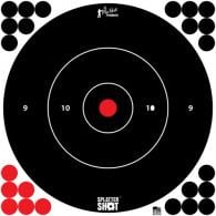 Pro-Shot SplatterShot Hanging Paper 12" Bullseye Black/White 5 Pack - 12BWHTETG5PK