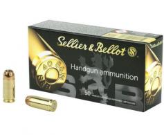 Sellier & Bellot  40 S&W 180gr  Jacketed Hollow Point  50rd box