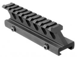 Aim Sports Riser Mount Black Anodized High Profile 1-Piece 5" Long w/1" Mount Height for AR-15 - MT012H