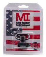 Midwest Industries Quick Detach Front Sling Adapter HD Black Aluminum - MCTAR08HD