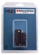MIDWEST INDUSTRIES INC Quick Detach Base Universal Style Black Finish - MIQD170