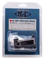 Midwest Industries Sub-2000 Optic Mount Black Hardcoat Anodized - MIG2SUBT2