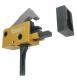 Timney Triggers PCC Trigger AR Platform Black/Gold Single-Stage Straight 2.50-3 lbs - 681-ST