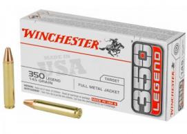 Winchester Full Metal Jacket 350 Legend Ammo 20 Round Box - USA3501