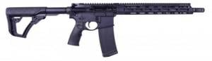 Daniel Defense DDM4 V7 SLW 5.56x45mm NATO 14.50" 30+1 Black Hard Coat Anodized 6 Position w/SoftTouch Overmolding - 0212815049047