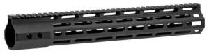 Wilson Combat AR-10 M-Lok Handguard 6005A-T5 Aluminum Black Hard Coat Anodized 14.6" - TRMLOKAR1014