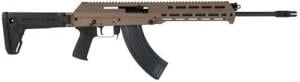 M+M Industries M10X w/ Magpul Zhukov-S Folding Stock 7.62 x 39mm AK47 Semi Auto Rifle - M10XZFDE