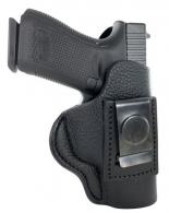 1791 Gunleather SCHFor Glock 17/S&W Shield/Spring XD9 Black Leather - SCH4NSBR
