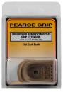 Pearce Grip Springfield Armory XD Grip Extension Springfield Armory XD Textured Polymer Flat Dark Earth - PGM2.45FDE