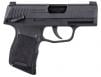 Sig Sauer Airguns P365 Air Pistol CO2 4.5mm BB 12rd Black Frame Black Polymer Grip - AIRP365BB